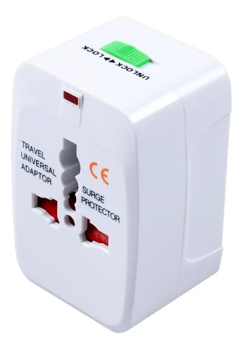 Adaptador Enchufe Universal Wlxy WL1 3 Patas Smart Viaje Internacional